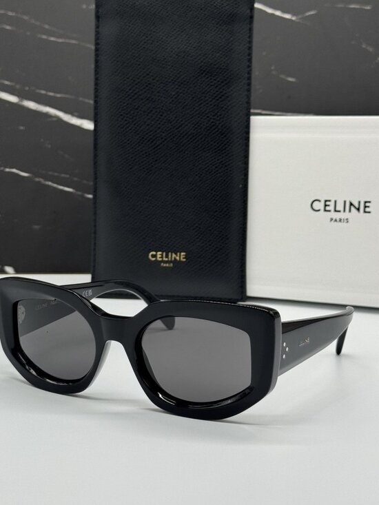 NEW CELINE CL40277I 01A SUNGLASSES BLACK WOMEN EYEWEAR CELINE main image 8